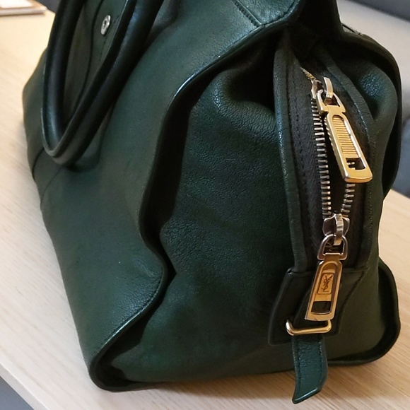 Saint Laurent YSL cabas chyc leather tote medium - Picture 5 of 8